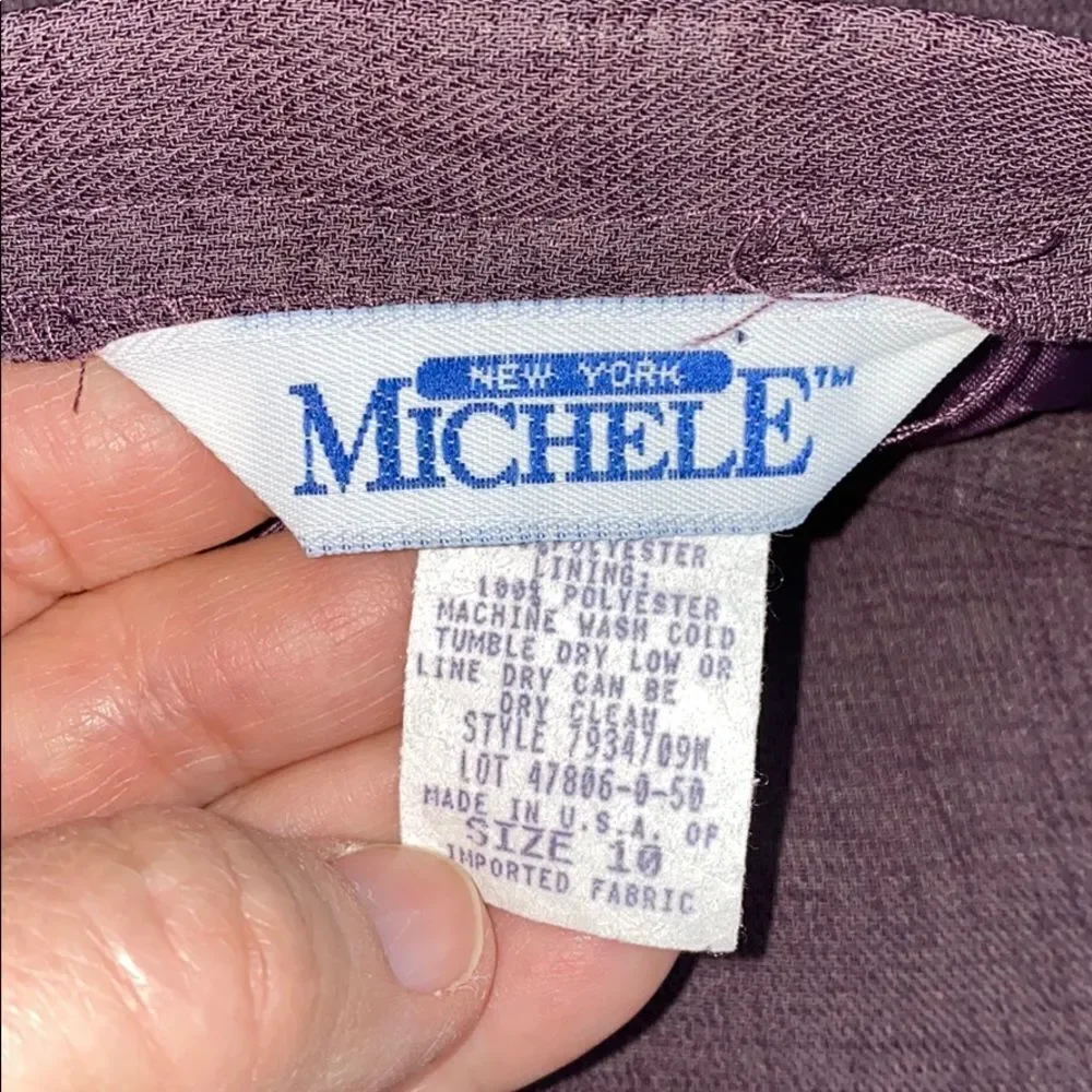 Michele Vintage Midi Skirt Size 10
